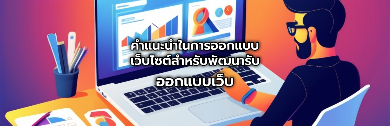 รับออกแบบเว็บ | คำแนะนำในการออกแบบเว็บไซต์